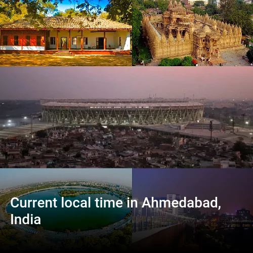 Current local time in Ahmedabad, India