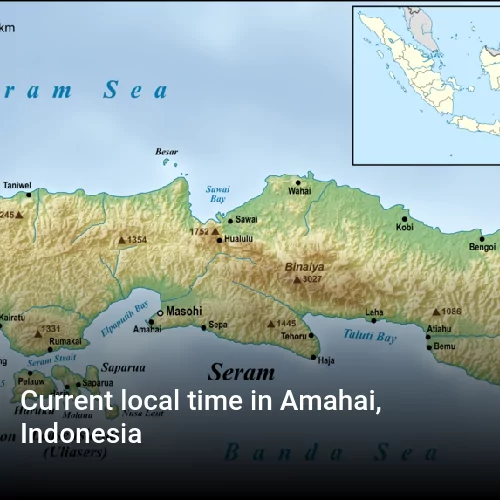 Current local time in Amahai, Indonesia
