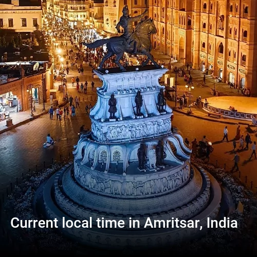 Current local time in Amritsar, India