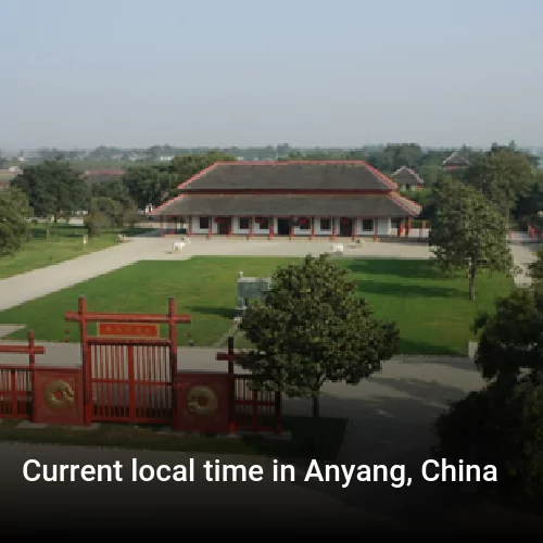 Current local time in Anyang, China