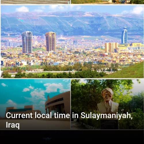 Current local time in Sulaymaniyah, Iraq