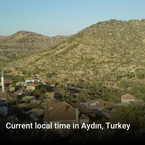 Current local time in Aydın, Turkey