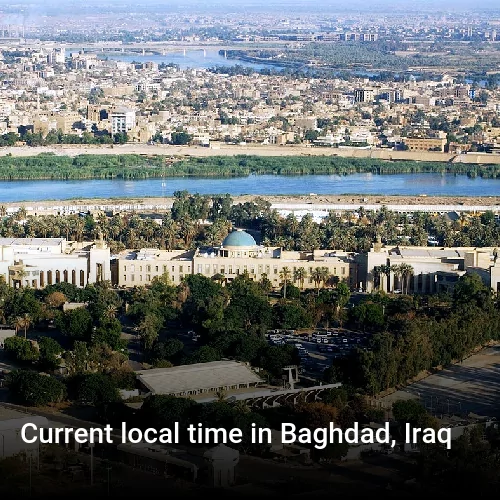 Current local time in Baghdad, Iraq