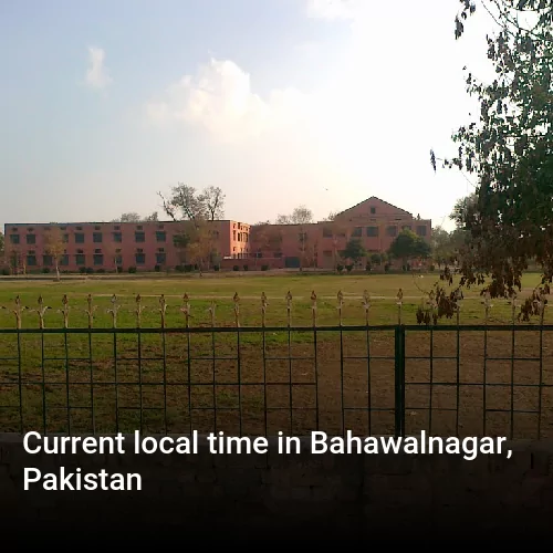 Current local time in Bahawalnagar, Pakistan