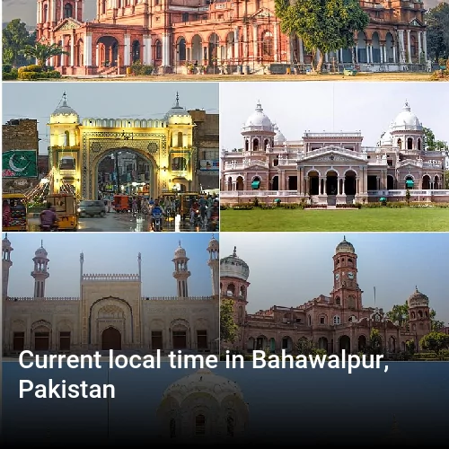 Current local time in Bahawalpur, Pakistan