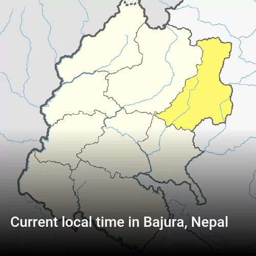 Current local time in Bajura, Nepal