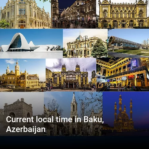 Current local time in Baku, Azerbaijan