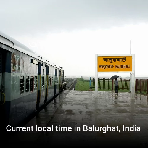 Current local time in Balurghat, India