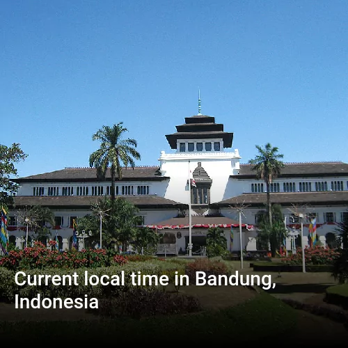Current local time in Bandung, Indonesia