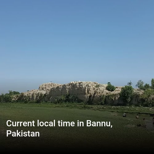 Current local time in Bannu, Pakistan
