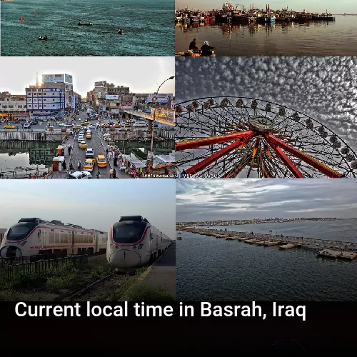 Current local time in Basrah, Iraq