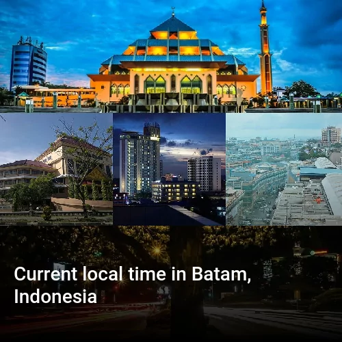 Current local time in Batam, Indonesia