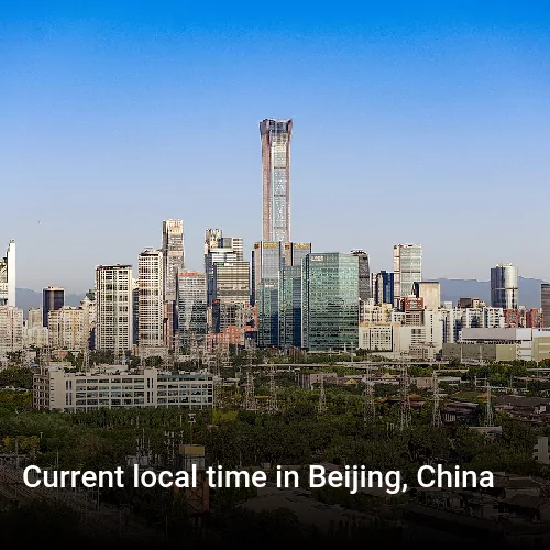Current local time in Beijing, China