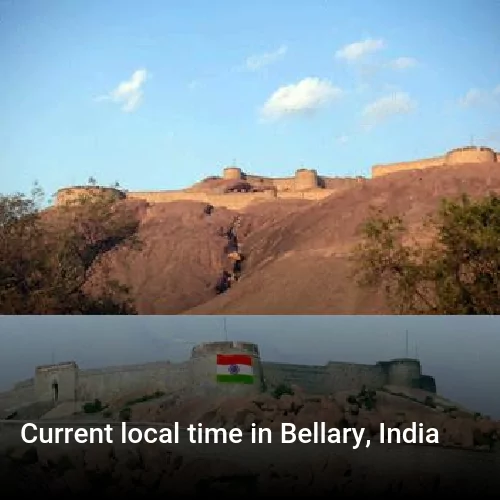 Current local time in Bellary, India