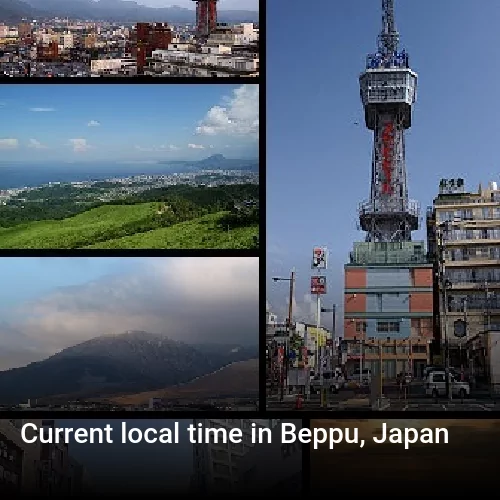 Current local time in Beppu, Japan