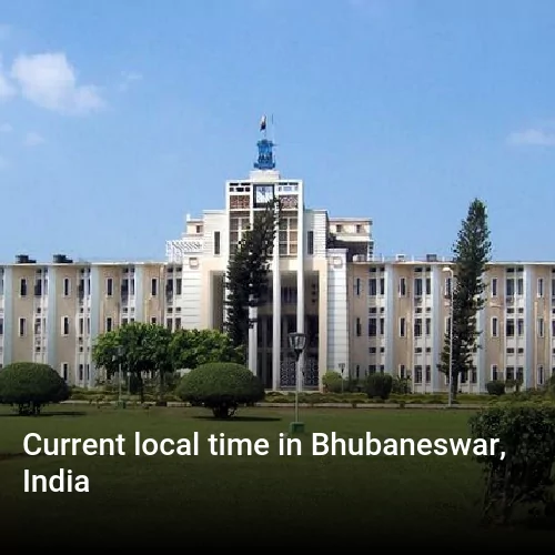 Current local time in Bhubaneswar, India