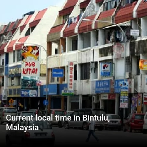 Current local time in Bintulu, Malaysia