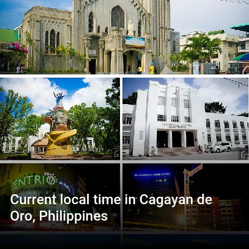 Current local time in Cagayan de Oro, Philippines
