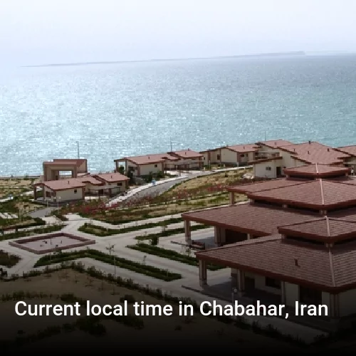 Current local time in Chabahar, Iran