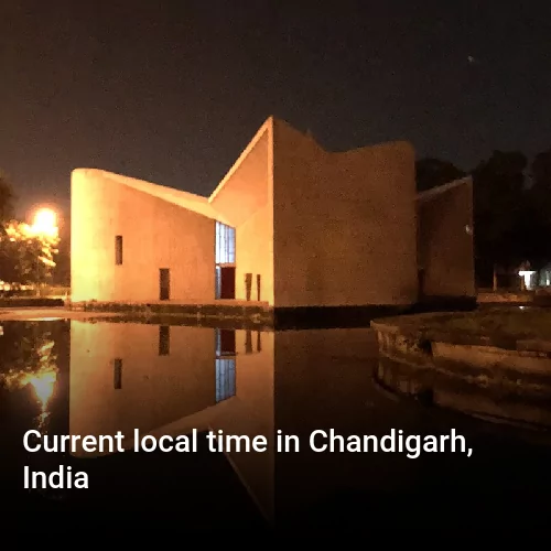 Current local time in Chandigarh, India
