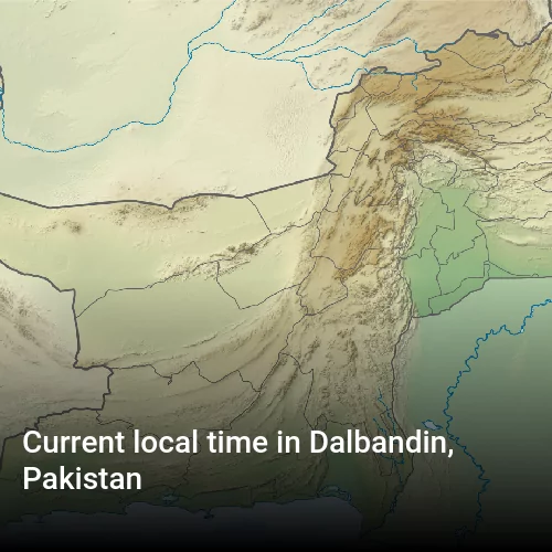 Current local time in Dalbandin, Pakistan