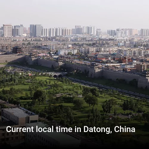 Current local time in Datong, China