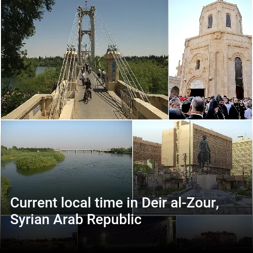 Current local time in Deir al-Zour, Syrian Arab Republic