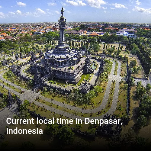 Current local time in Denpasar, Indonesia