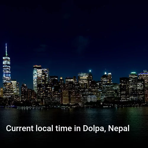Current local time in Dolpa, Nepal