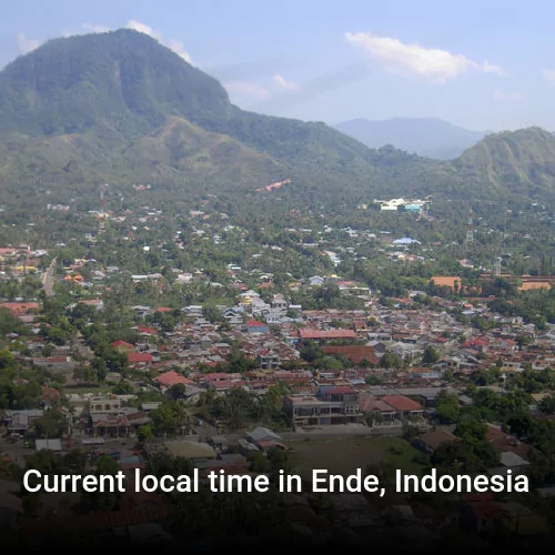 Current local time in Ende, Indonesia