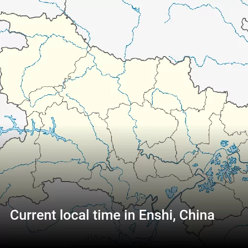 Current local time in Enshi, China