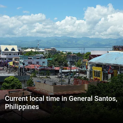 Current local time in General Santos, Philippines