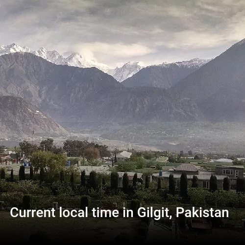 Current local time in Gilgit, Pakistan