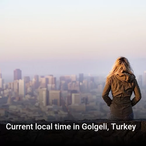 Current local time in Golgeli, Turkey