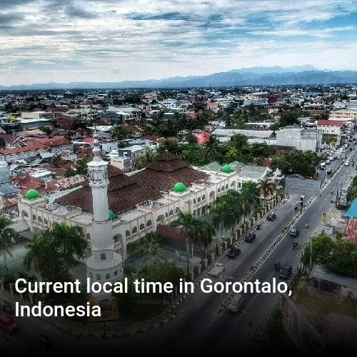 Current local time in Gorontalo, Indonesia