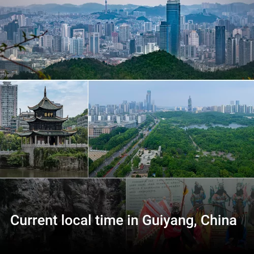 Current local time in Guiyang, China