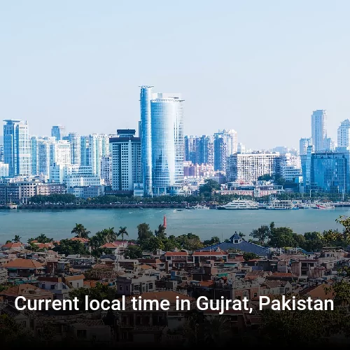 Current local time in Gujrat, Pakistan