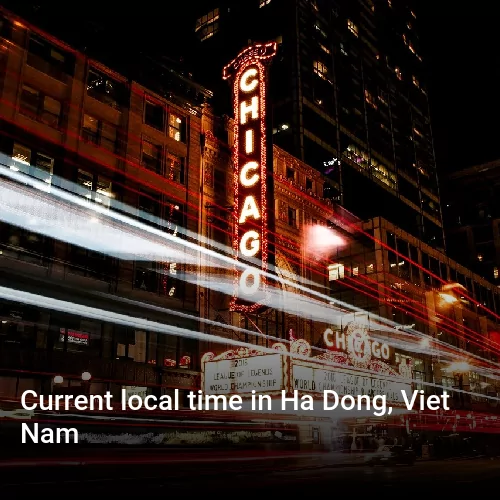 Current local time in Ha Dong, Viet Nam