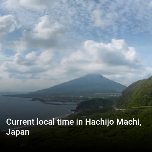 Current local time in Hachijo Machi, Japan