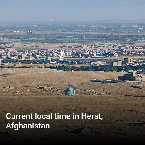 Current local time in Herat, Afghanistan