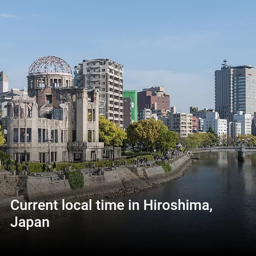 Current local time in Hiroshima, Japan