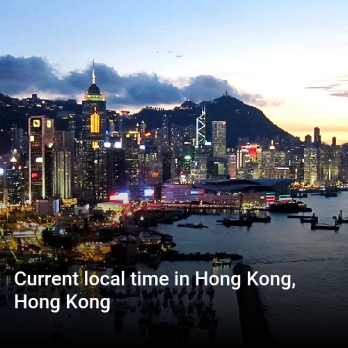 Current local time in Hong Kong, Hong Kong