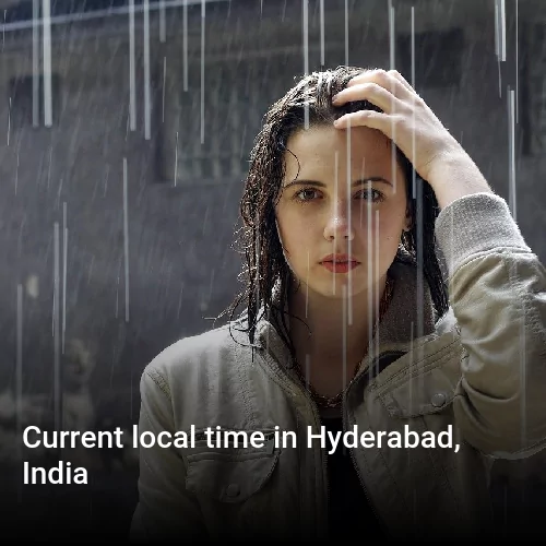 Current local time in Hyderabad, India
