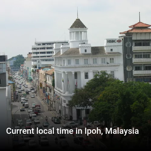 Current local time in Ipoh, Malaysia