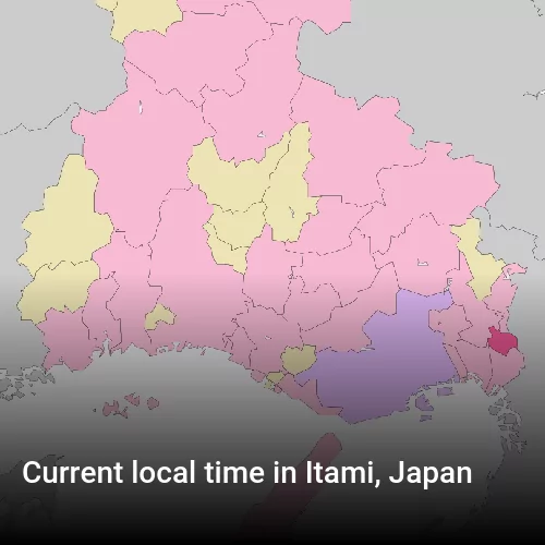 Current local time in Itami, Japan