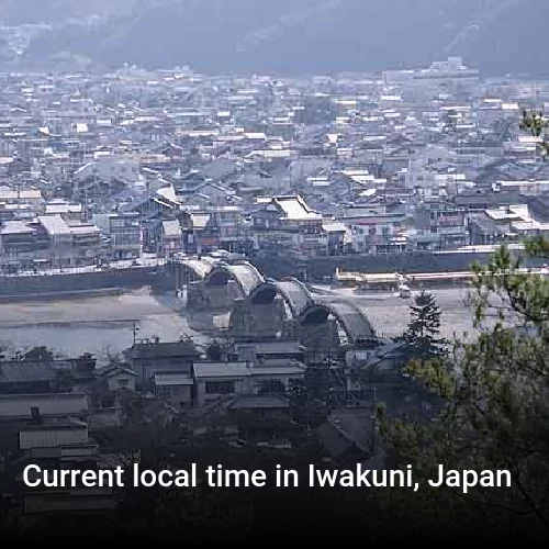 Current local time in Iwakuni, Japan