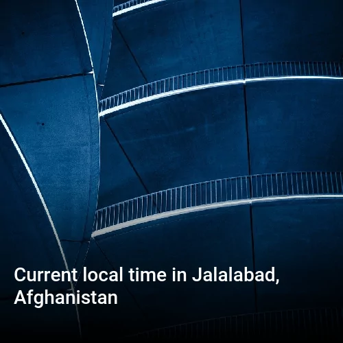 Current local time in Jalalabad, Afghanistan