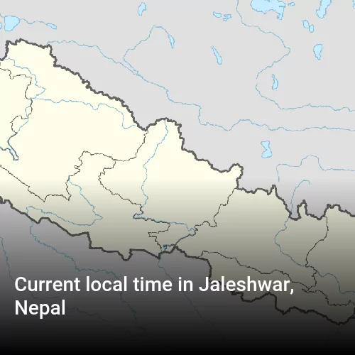 Current local time in Jaleshwar, Nepal