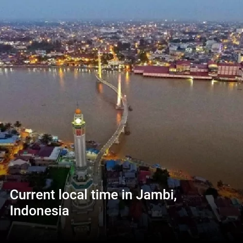 Current local time in Jambi, Indonesia