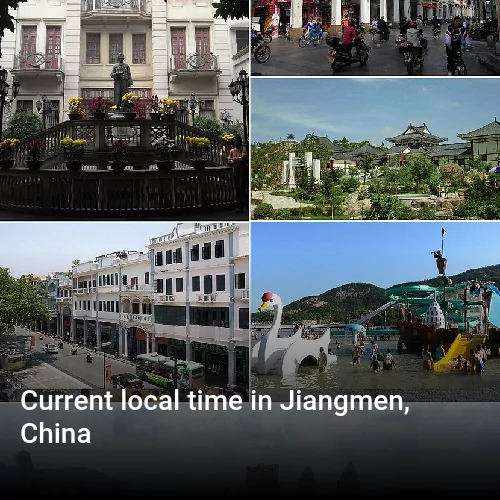Current local time in Jiangmen, China